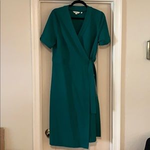 Boden Mira Ponte Wrap Dress - 14L